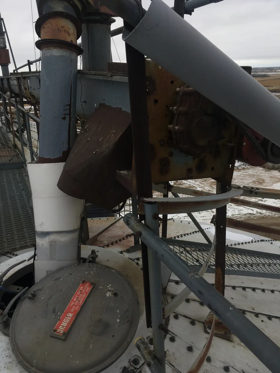 Replacement spouting and conveyor connections