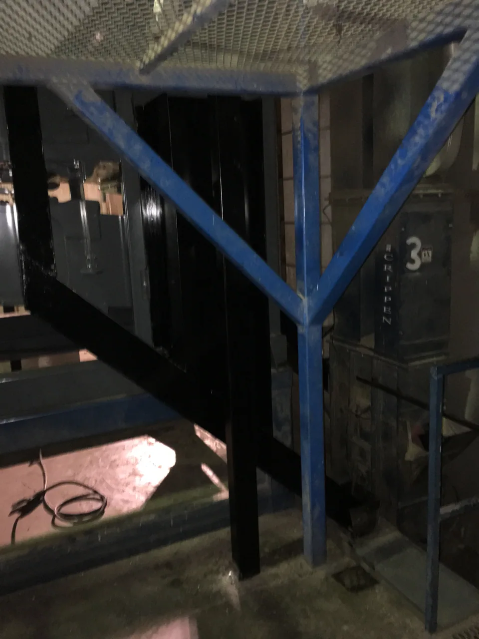 Fabricated supports, chutes and cleaner transitions