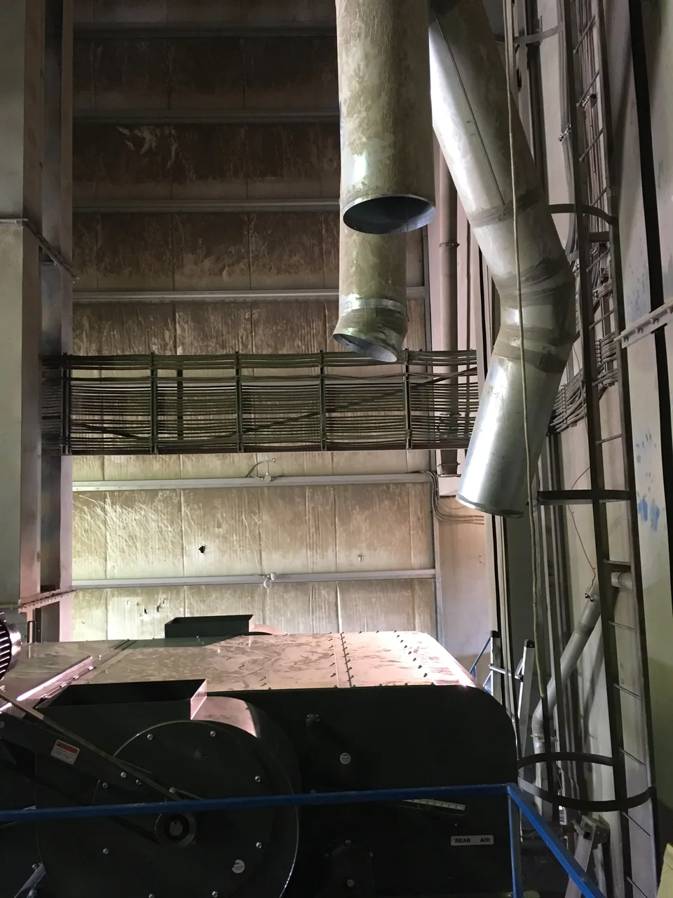 Replacement cleaner fitted within the existing structure