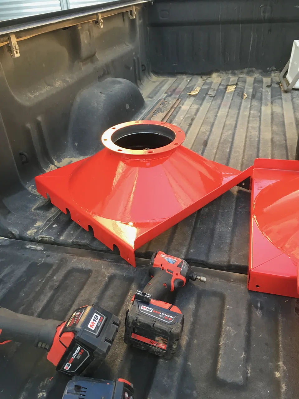 Two-way diverter and grain-transfer connections